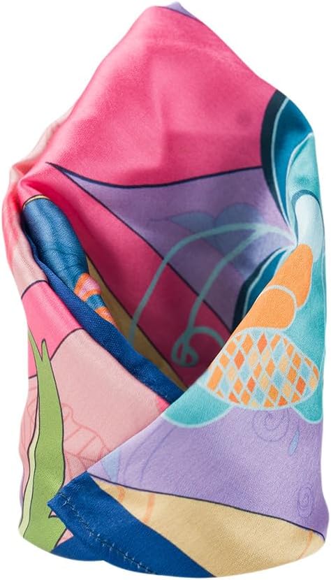 KOLOROBIAAbstract Art Pocket Square Themed Based for Men