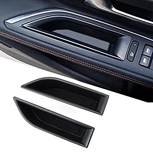PIUGILH Compatible with Peugeot 3008 5008 GT 2016-2021 Front Row Door Organizer Storage Tray Armrest Box Phone Container Grab Handle Tray Insert Glove Pallet
