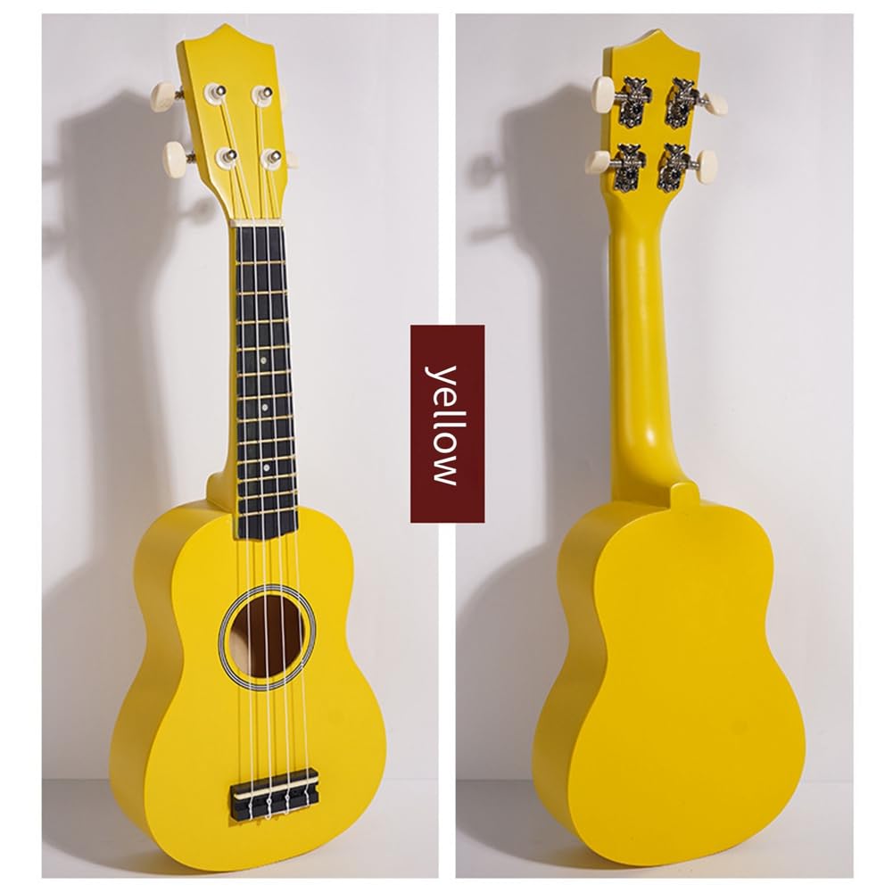 Ukelele Musical G para Adultos, Niños y Principiantes, Instrumento Infantil de Guitarra Pequeña de Cuatro Cuerdas de Básico