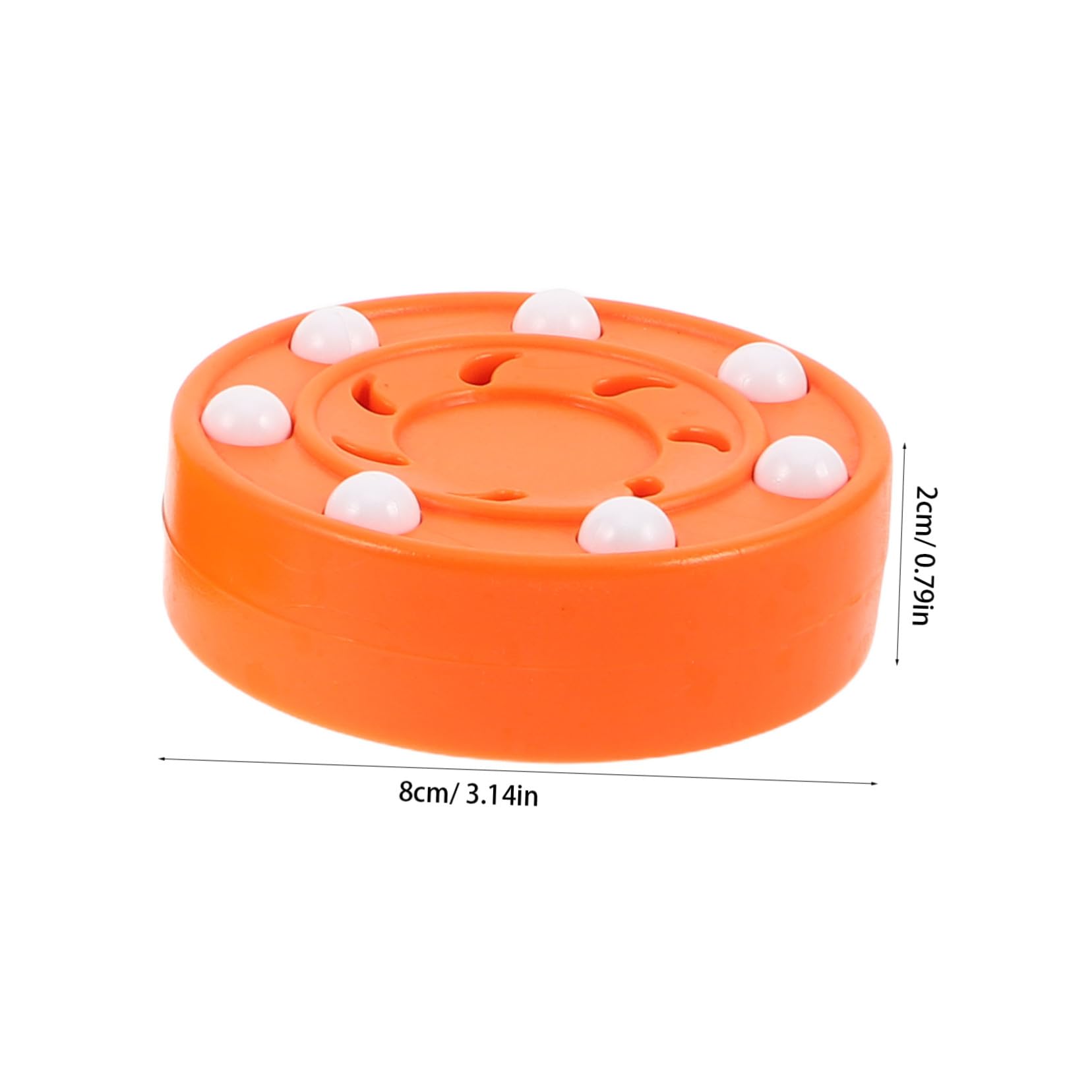 SUPVOX Dischi da Hockey su Pavimento 3 Pezzi in ABS con Peso Realistico per Allenamento Sportivo Indoor, Controllo Senza Sforzo, Adatti a Principianti e Ragazzo Ragazza