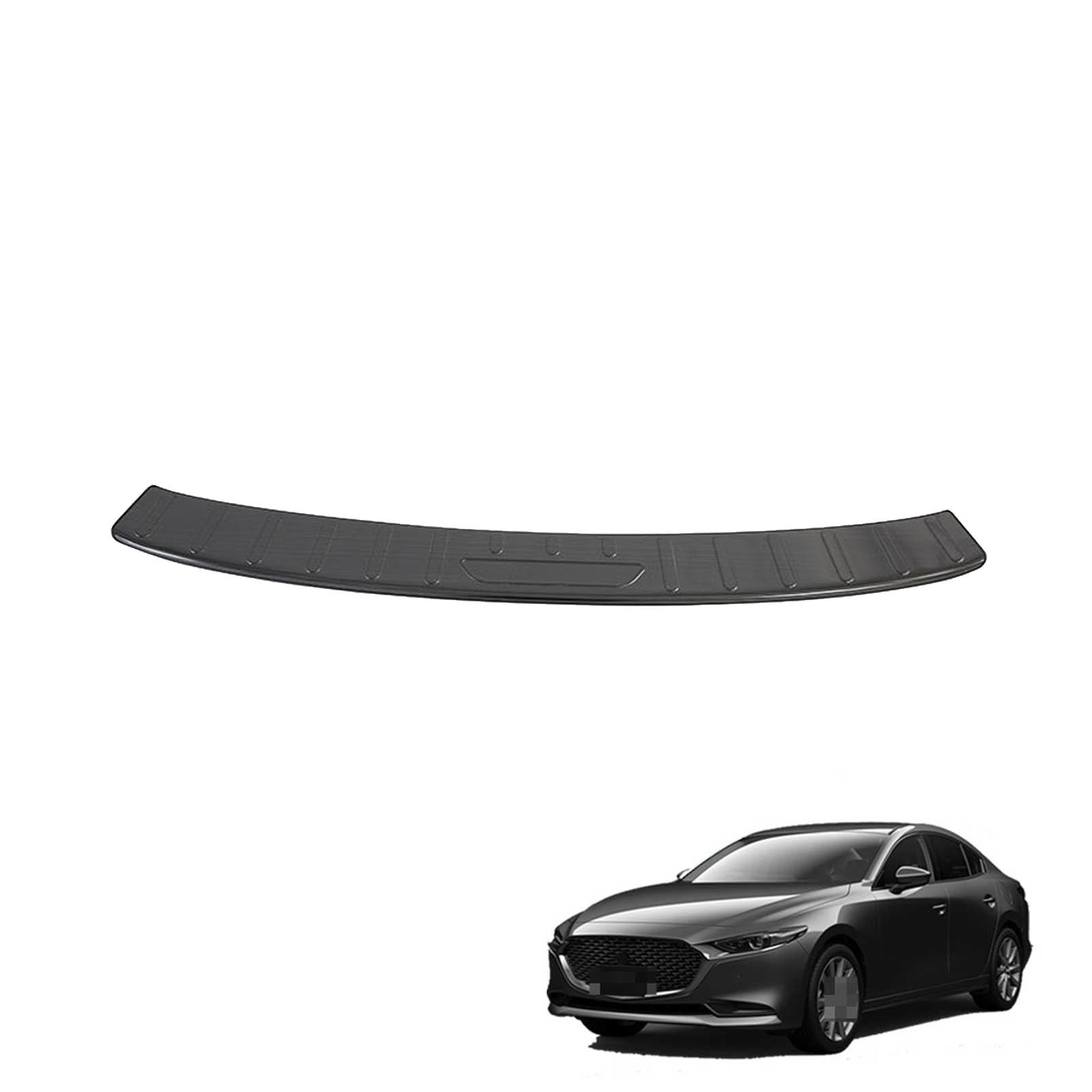 Amazon | リアバンパーステップガード 専用 新型 マツダ3 セダン BP系