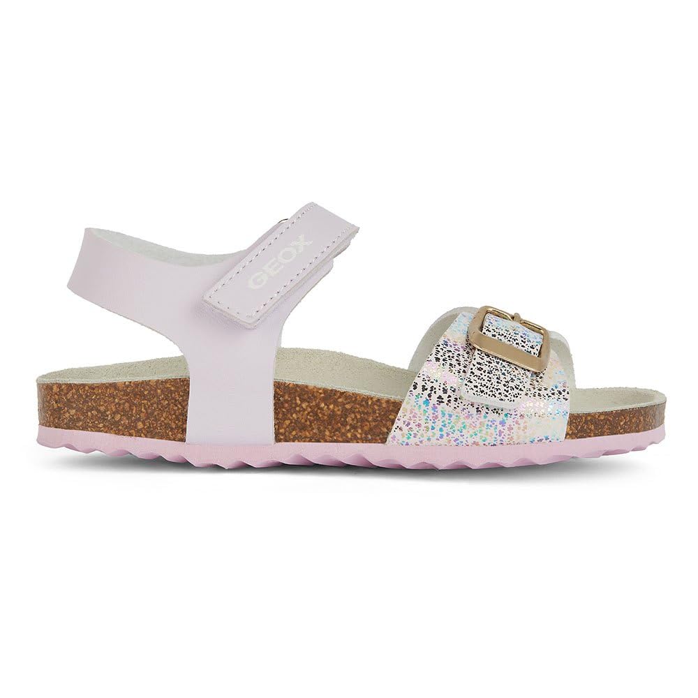 Geox J Adriel Girl C Sandal, Lt Lilac, 11.5 UK Child