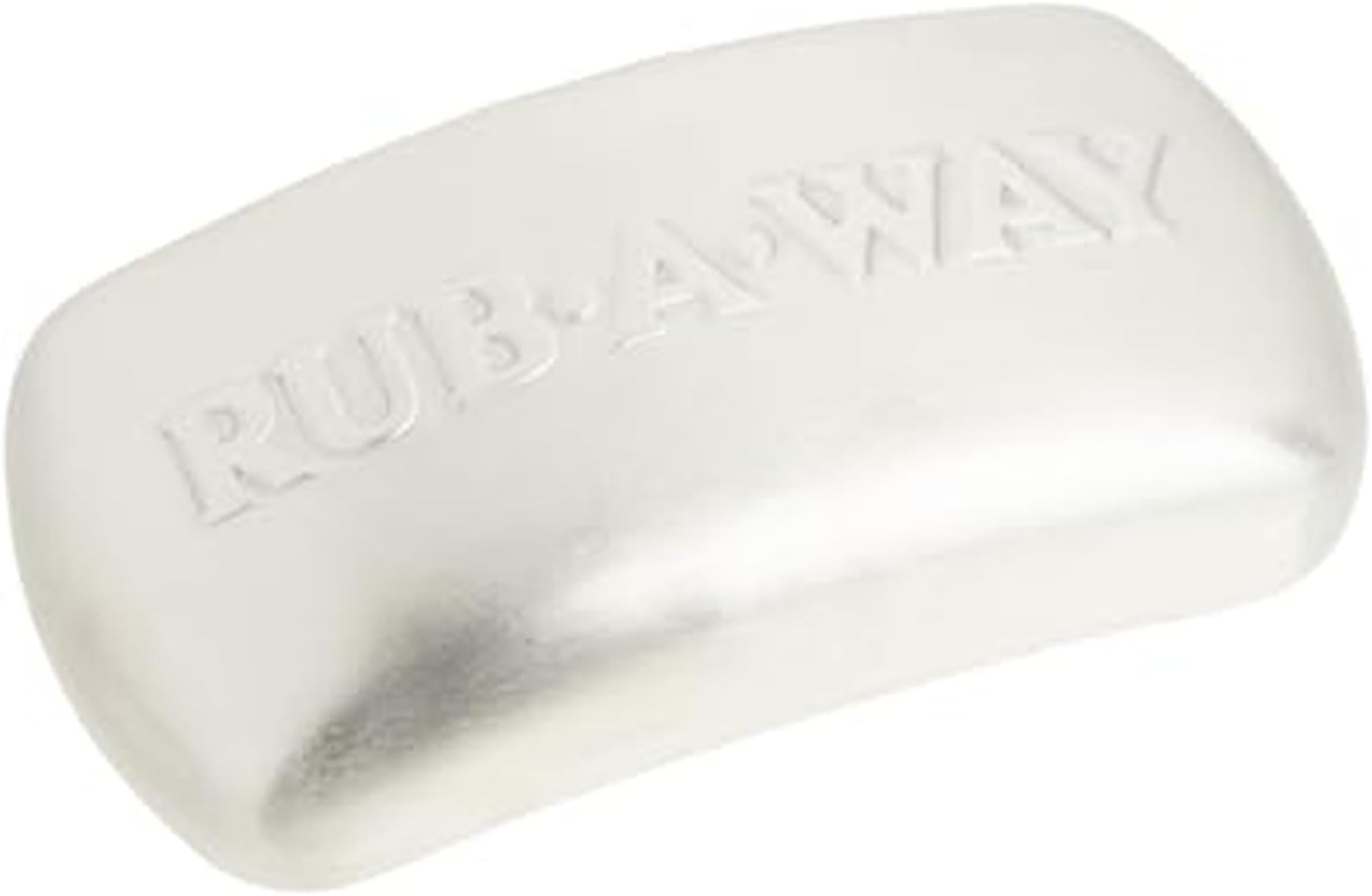 Rub-a-Way Bar, Stainless Steel Odor Absorber (4" x 2.25") - Dishwasher Safe Kitchen & Outdoor Essential for Garlic, Onion, Fishing, Hiking Odors - Natural Odor Remover