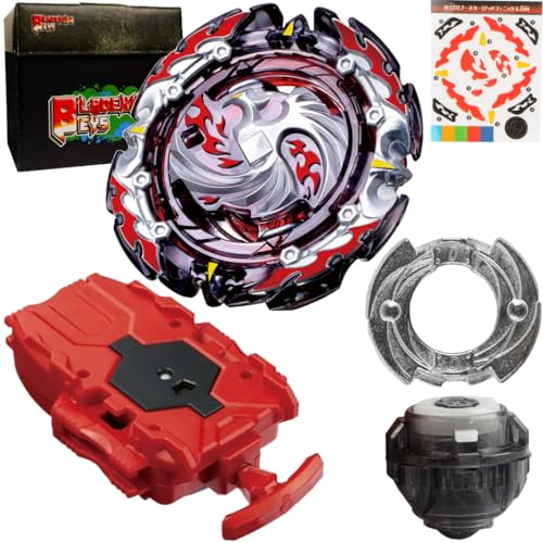 Image of String Launcher Set- B131 Dead Phoenix 0 Atomic + 1 Way String Launcher + Toy Storage Box