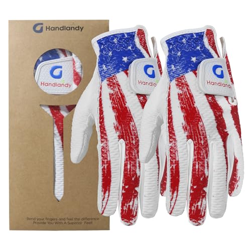 Gant de golf junior respirant main gauche enfant accessoire golf garçon fille HANDLANDY
