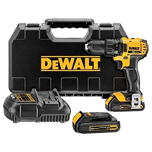 4. Parafusadeira e Furadeira Compacta de 1/2 Pol. (13mm) - Dewalt