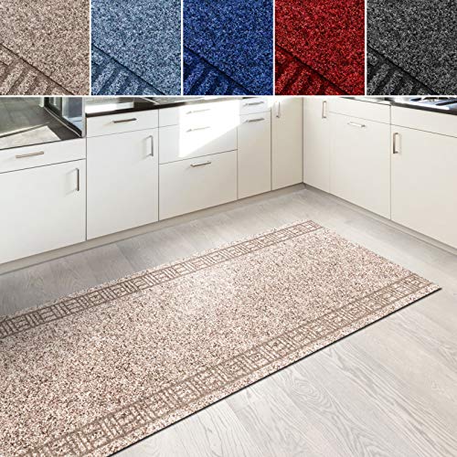 Floori Küchenläufer | strapazierfähiger Teppich Läufer für Küche, Flur UVM. | Flurläufer in...