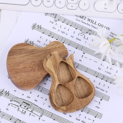 SAVITA Porte Médiator Guitare, Porte Médiator Guitare Étui de Médiator en Bois Boîte-Cadeau de Guitare Accessoire d’Instrument de Musique pour Les Joueurs de Guitare Collectionneur - Les Beatles, Paul McCartney, John Lennon, RIngo Starr, George Harrison SAVITA Porte Médiator Guitare, Porte Médiator Guitare Étui de Médiator en Bois Boîte-Cadeau de Guitare Accessoire d'Instrument de Musique pour Les Joueurs de Guitare Collectionneur – Image 4