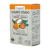 MODO DE USO: Moja muy bien tu cabello. Desliza la pastilla del champú por el cuero cabelludo, en sentido del crecimiento. Masajea suavemente. Aclarar con abundante agua. Repetir el proceso. Importante dejar la pastilla al aire libre para que se seque