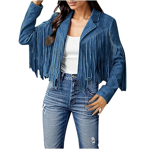 Veste courte en cuir synthétique femme pour activités de plein air décontractées