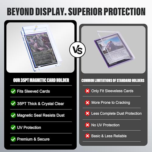 Image of Kabinka Card Deck Box for MTG Commander, Holds 400+ Double-Sleeved Cards, 5 IN 1 Detachable Card Case with Dice Tray, Fits Magic /TCG Cards, 4 Magnetic Card Holders & Dividers (Colorful)