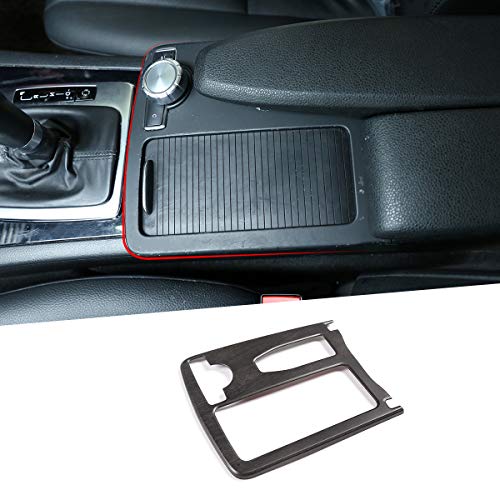 Marco portavasos central para Mercedes Benz C Class W204 miniatura 1
