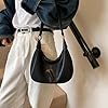 GSenhui Kleine Handtasche Damen Y2K Schultertasche Klein Elegant Hobo Shoulder Bag Women PU Leder Umhängetasche Vintage für Frauen Reisen #5