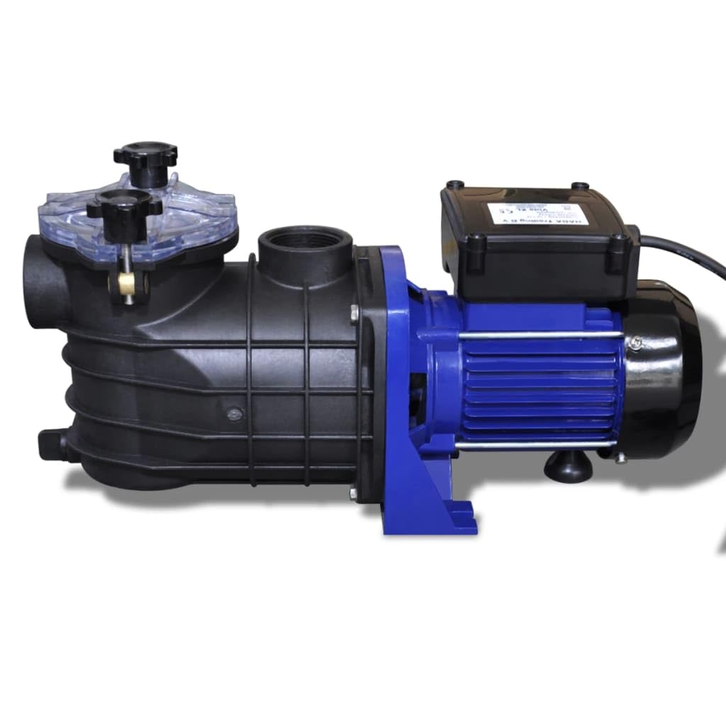vidaXL Pompe électrique de Piscine 500 W Bleu