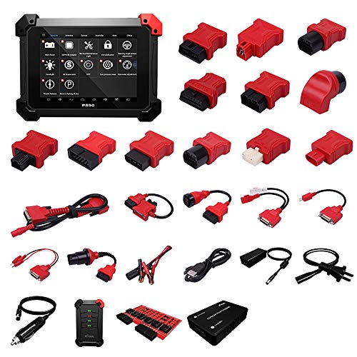 XTOOL PS90 Tablet PC OBDII Code Reader Full System Diagnostic Tool for Oil Reset/EPB/BMS/SAS/DPF/TPMS Relearn and Key Immobilizer