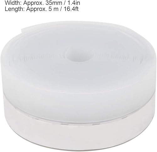 Miniatura 8 de Fydun Silicone Rubber Door Win Self Adhesive 35Mmx5M Clear Wide Range of Uses