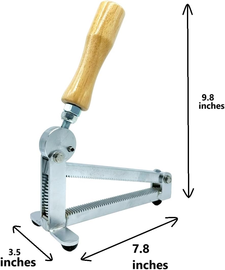 Manual Nut Cracker – Heavy Duty Walnut & Pecan Sheller Hazelnuts Almonds Brazil Nuts – With Spring and Adjustable Nut Cracking Tool for Home Use (Manual assembled)