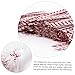 COOPHYA 1400pcs Red White Stripe Bag Sealing Ties for Bread Baking Candy Snack Packaging Food Bag Closure Ribbons for Bakery and Homemade Bread