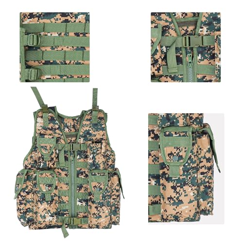 Image of Azad tactical vest for ary with stuff oragnizer and poches