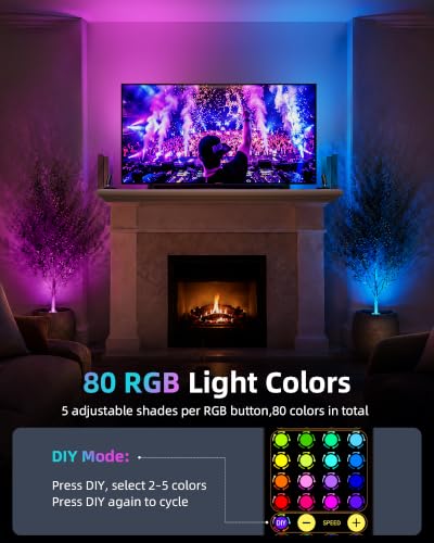 Image of EZVALO RGB Spotlights Indoor with Remote, Wireless 5500mAh Rechargeable Accent Lights, 83 Color Changing & DIY Modes, Mini Spotlight for Plants, Artwork, Display Cabinet, Shelves & Home Decor (2 Pack)