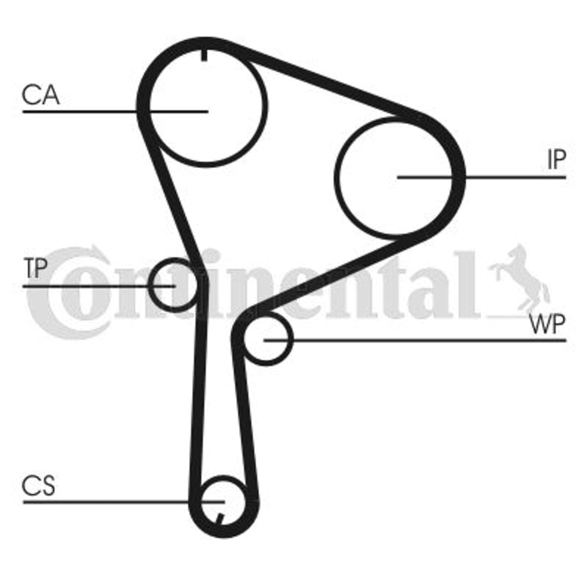 CONTITECH CT1064 Timing Belt