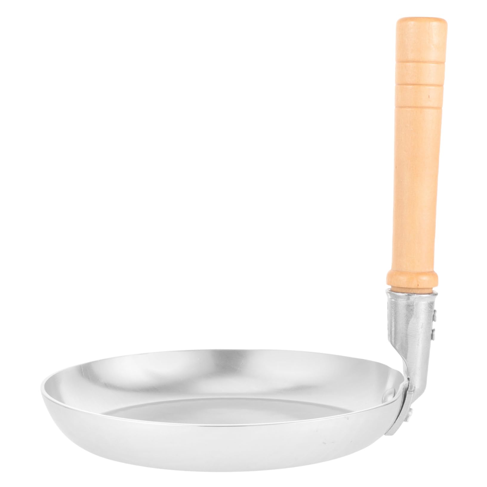Hemobllo 2 Pezzi Padella Per Frittate Padella Antiaderente Cucina Frittura Panne Di Frittate Padella D'uovo Piccolo Omelette Pan Padelle Per Uova Antiaderenti Padella in Acciaio Di Legno