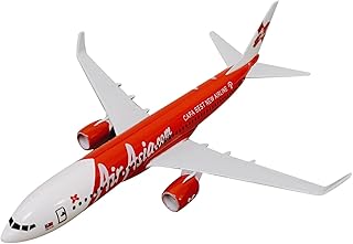 NATEFEMIN Alloy Asia B737 Airplane Plane Model Aircraft Model 1:400 Model Simulation Science Exhibition Model