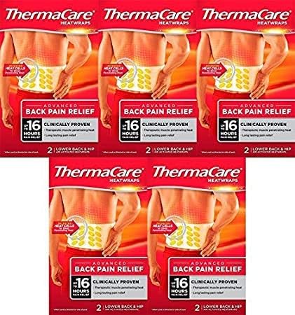 (5 Pack) - Lower Back Heat Wrap (5 Bundle)