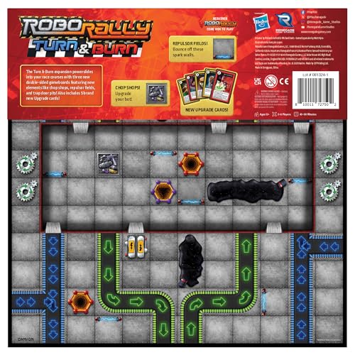 Robo Rally: Turn & Burn Expansion juego de estrategia miniatura 2