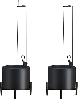 Fanhuaruyi 2 Pack Metal Incense Burner Holder - Anti-Ash Flying Design, Stable 4-Leg Base for Sticks, Ideal for Meditation, Yoga & Home Decor