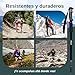 Fyror ® 2 Pcs Bastones Trekking Plegables 62-135cm Imagen de Fyror ® 2 Pcs Bastones Trekking Plegables 62-135cm