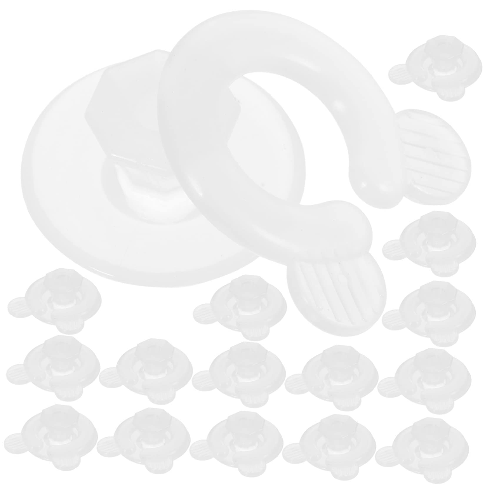 OUNONA 16Pcs Non Slip Quilt Fastener Clips for Bedding Reusable Bed Sheet Holders to Keep Duvet Covers Secure Prevent Movement Easy to Use Bedding Clips