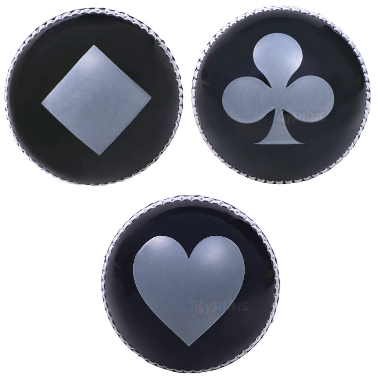 Toyshine PolySoft Incredable Cricket Rubber Balls A Grade HANDSTICHED Black (Pack of 3) Black Multicolor SSTP (B0B38MXH43) Amazon Price History, Amazon Price Tracker