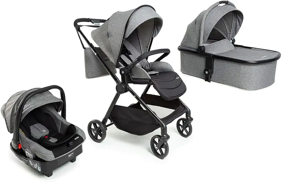 Safety 1st, Travel System Magnific, 5 em 1, Grey Denin