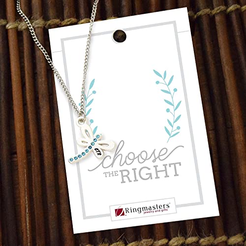 Lifebeats CTR Choose The Right Dragonfly Silver Colored Necklace by Ringmasters2
