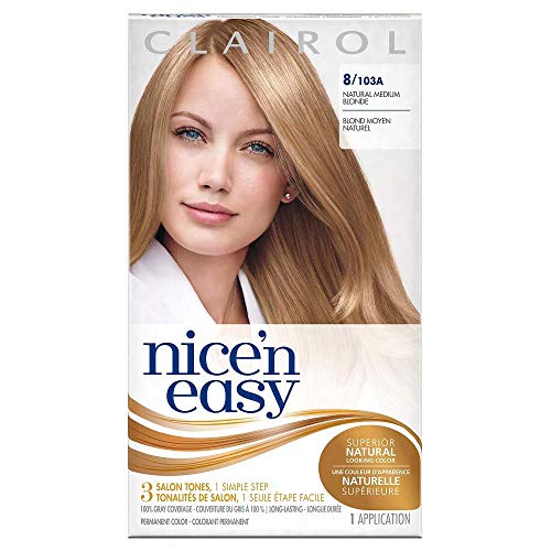 Nice'n Easy Permanent Color, Natural Medium Blonde [8/103A] 1 ea
