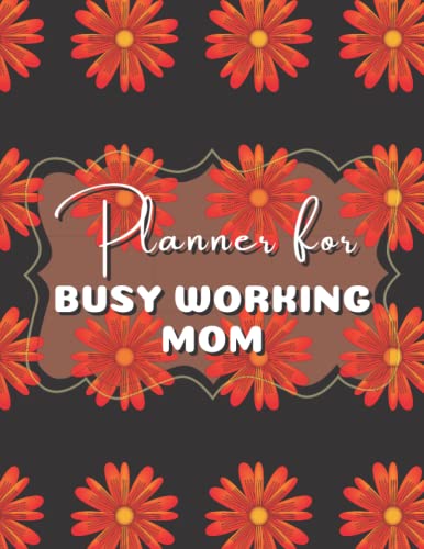 Planner For Busy Working Mom: Sweary Mom Daily Monthly Organizer Planner Logbook Tracker image 2