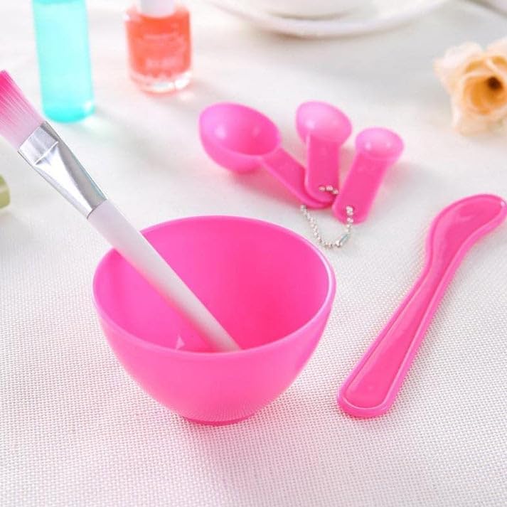 Garth Facial Mask Bowl Set For Girls 6 Pcs Skincare Mixing Bowls For Face Packs Clay Masks Scrubs And Creams Ideal For Home Spa Beauty Routine Durable Lightweight And Easy To Clean Set-image-1