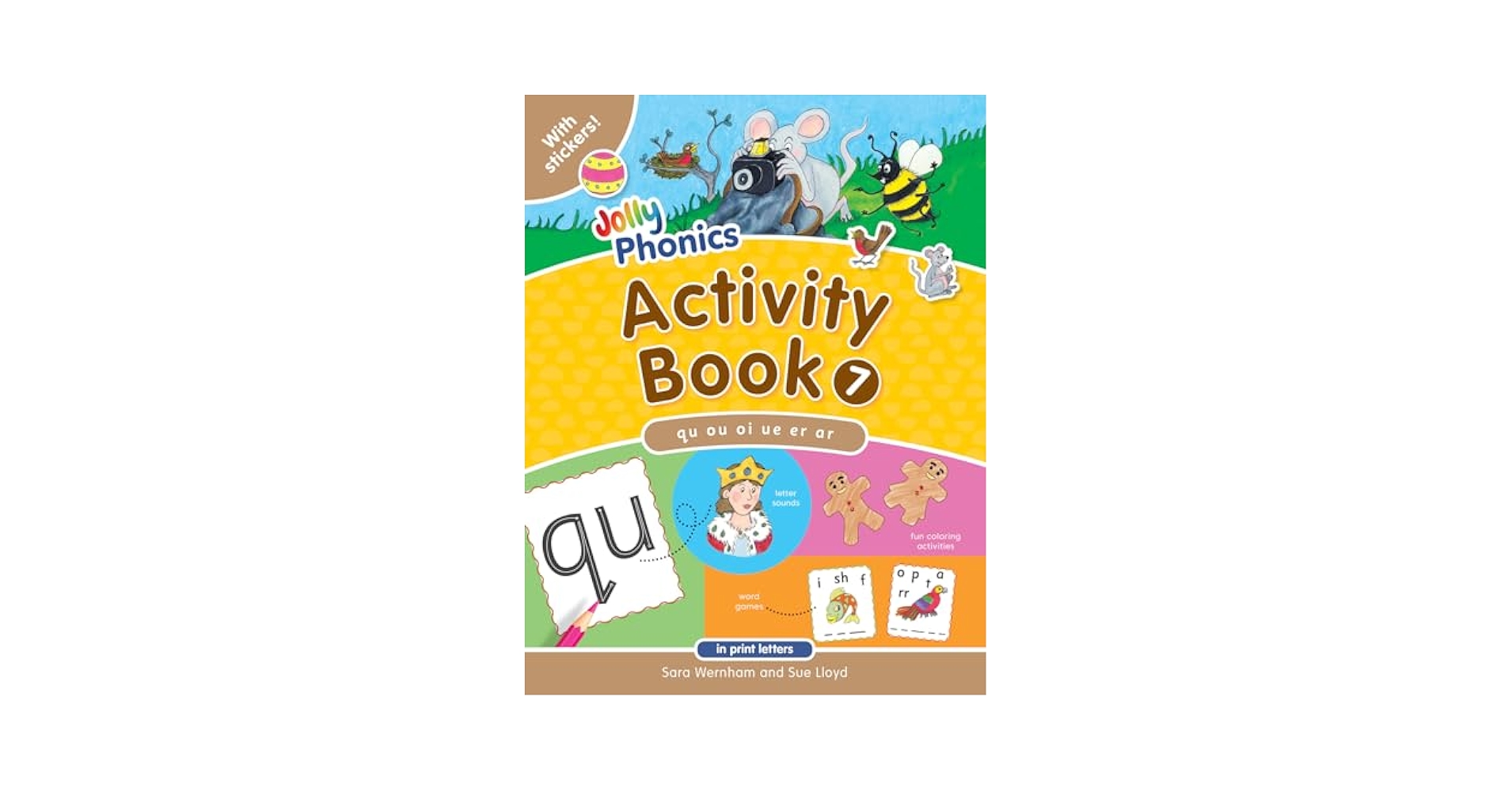 Jolly Phonics Activity Book: In Print Letters (7) (Jolly
