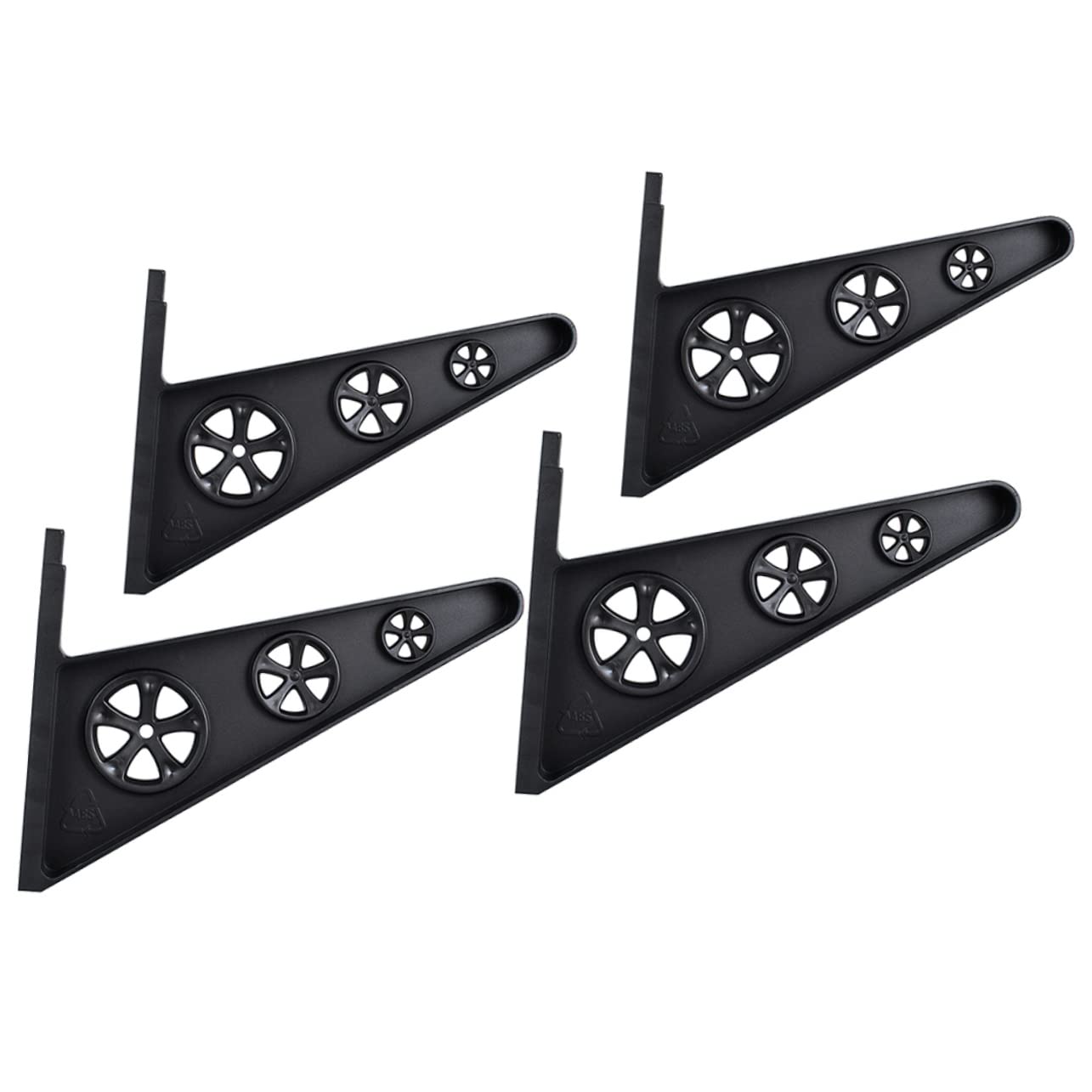 Abaodam Skateboard Wall Mounted Display Rack High Strength Storage Holder for Snowboard Easy Install Capacity for Home and Garage Decor