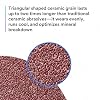 3M - 3M ABR-982C-36-4.5x0.875(25) 982C Cubitron II Fibre Disc, 36+ Grade, Coated Ceramic Brown Fibre Disc - 4 1/2 x 7/8 (Pack of 25)