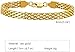 fashion yellow gold Cuban bracelet for men. bracelet for women. Mesh bracelet for Valentine's Day/birthday gift (6.7-8.3, 14K-18K), (18K, 6.7in)