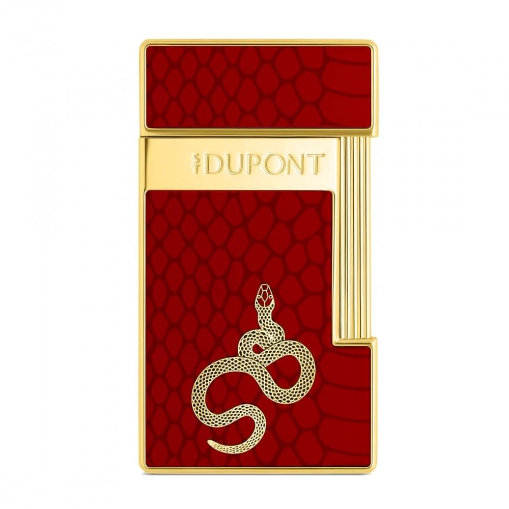 ST Dupont - Encendedor Slimmy Snake Rojo