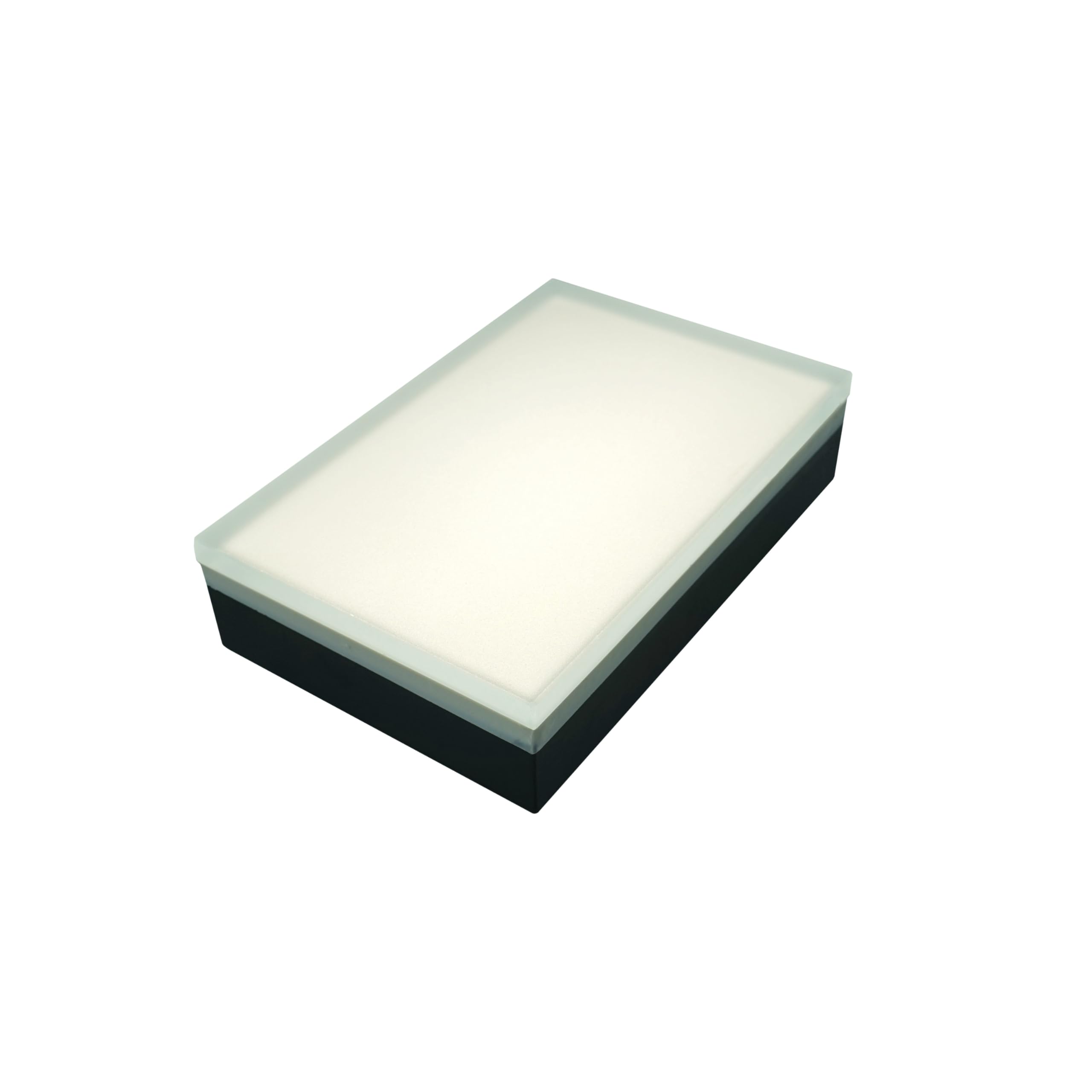Photo 1 of LUMENGY Paver Light 6x9 Inch (5.82x8.85), 5000K Daylight, Glare-Free Brick Lighting for Driveways, Walkways, Pool Decks and Patios, 12V Hardwired, IP67 Waterproof, Drive-Over Rated