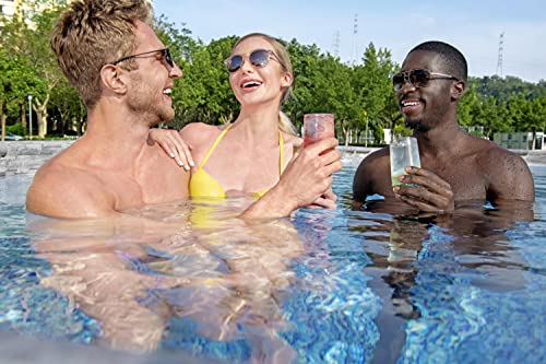 Bestway® Power Steel™ Swim Vista Series™ Ersatz Frame Pool ohne Zubehör 549 x 274 x 122 cm, Steinwand-Optik (Cremegrau), oval, Steinoptik