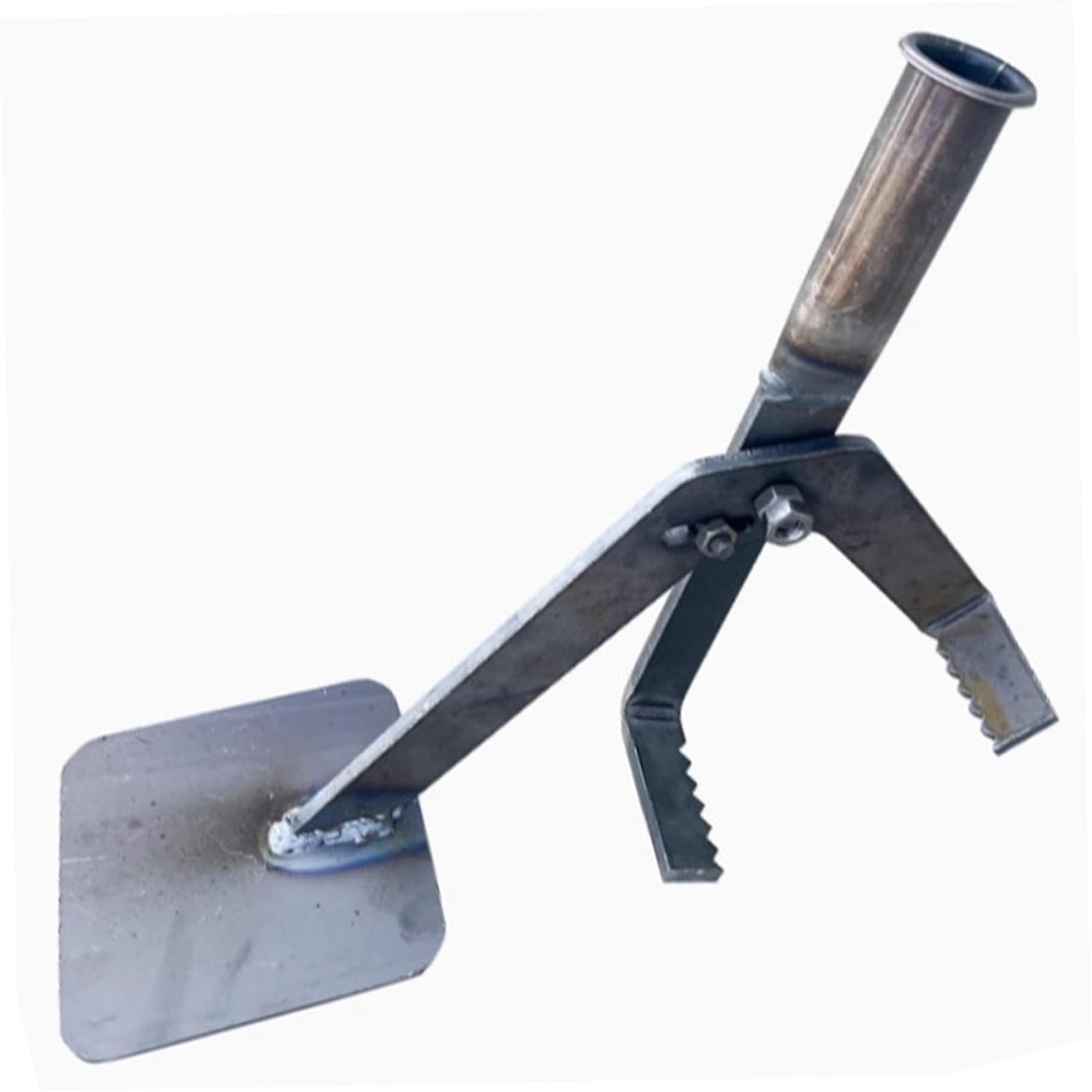 Arrache-souches manuel de jardin pour un nettoyage efficace des haies et arbustes