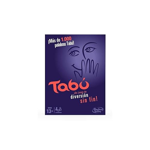 Hasbro Gaming - Taboo Dice Game Spanish Version 26.7 x 20.1 x 5.1 Multicoloured