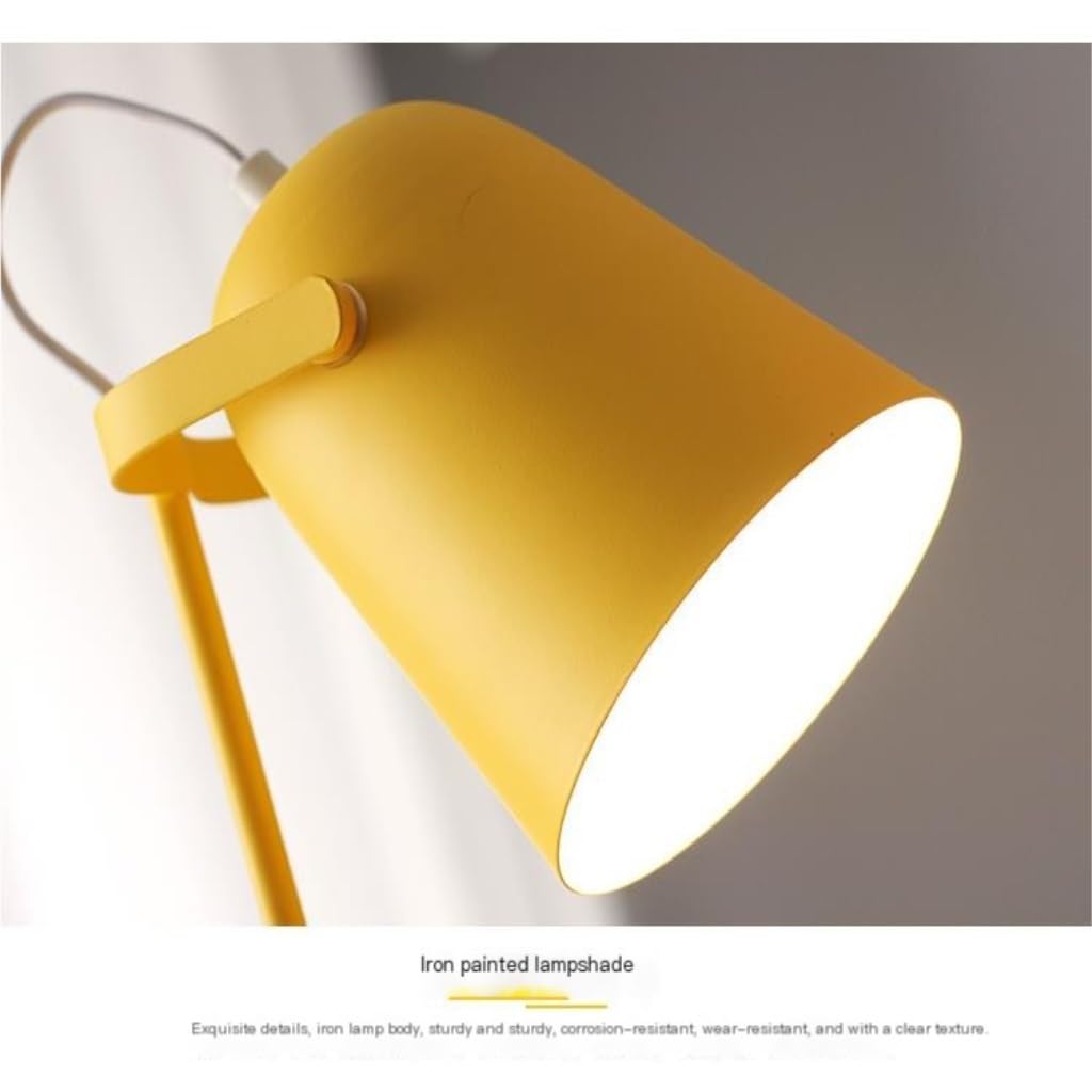 Schreibtischlampen Schlafsaal Kleiner Schreibtisch Lampe Ins Schüler LED Eye Protection Desk Girl Schlafsaal Makkaron Farbschreibtisch Lampen Lampen Büro (G, A) Innovate