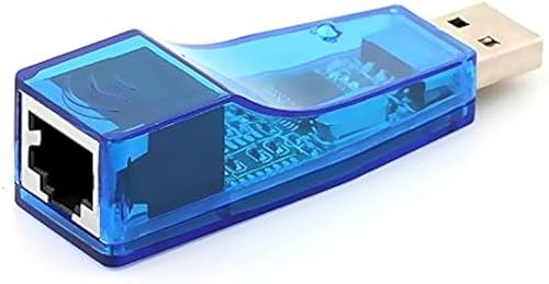 USB To Ethernet Adapter, High-Speed USB Ethernet Adapter To RJ45 LAN Internet Network Adapter Compatible With MacBook Pro 2022 2020, Surface Pro, Chromebook, Windows 11, XP, Vista, Mac/Linux