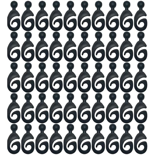 Ganchos para patio: resistentes a la oxidación, versátiles perchas de techo | Balcón cortina drapeado titulares, perchas de planta pérgola, ganchos interiores de cerca, anillos de pared de baño